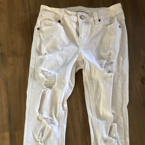 white jeans